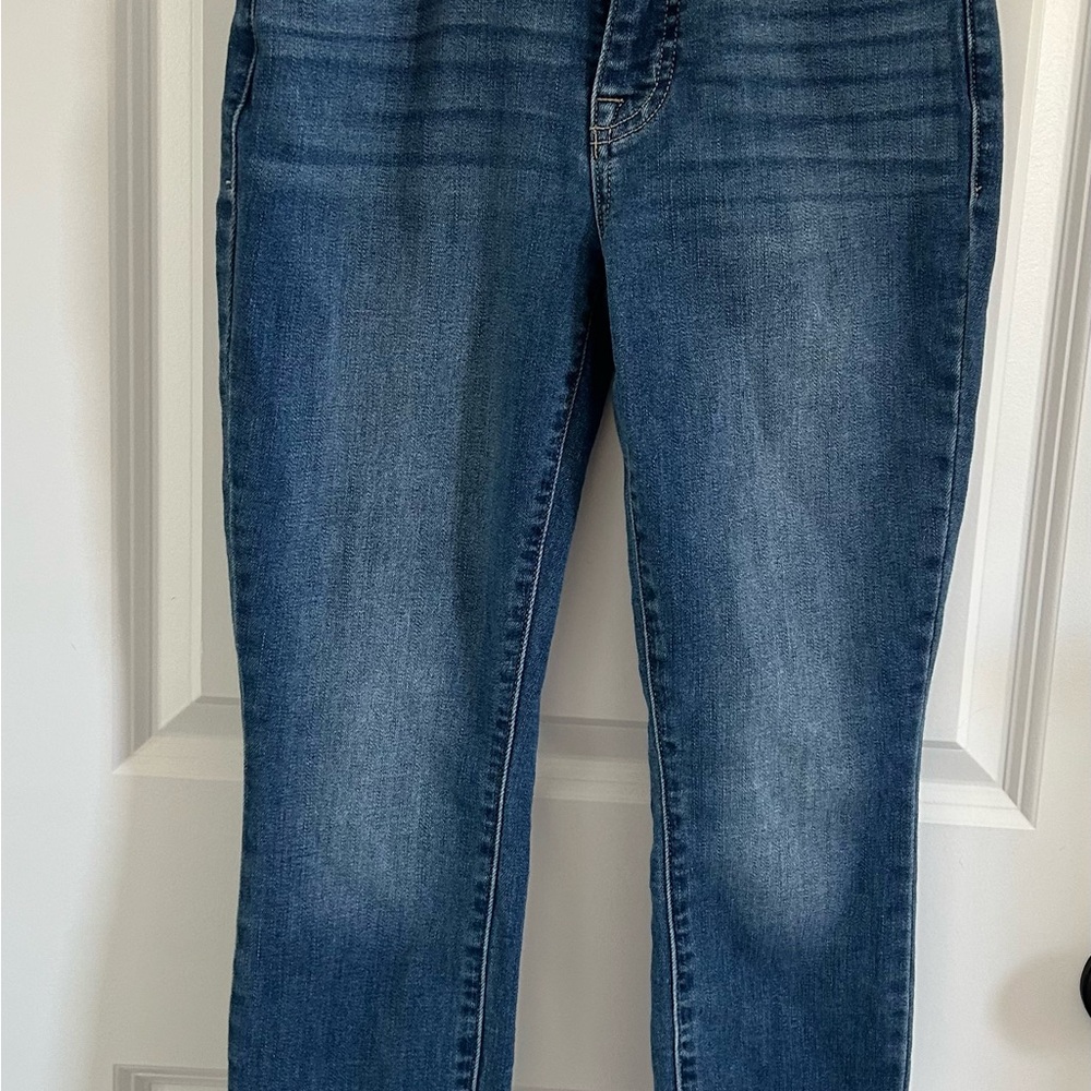 Lucky Brand Skinny Jeans in Medium Blue Wash